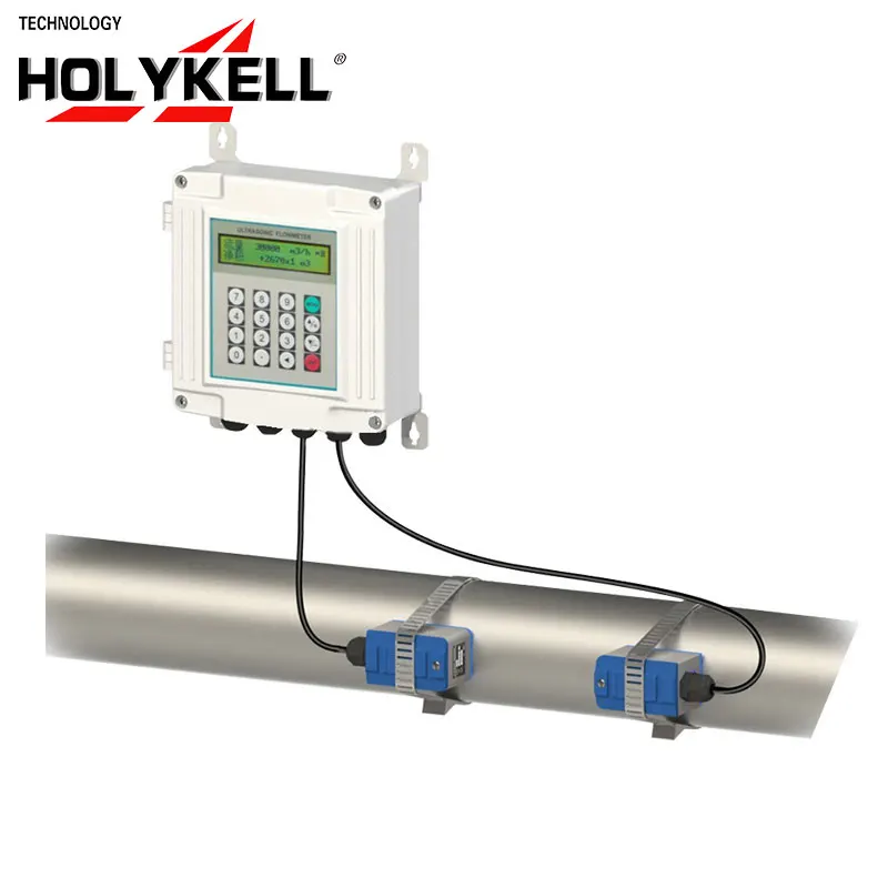 

Holykell OEM DN32-DN1000mm China Wall Mounted Ultrasonic Water Flowmeter Price,Ultrasonic Flow Meter