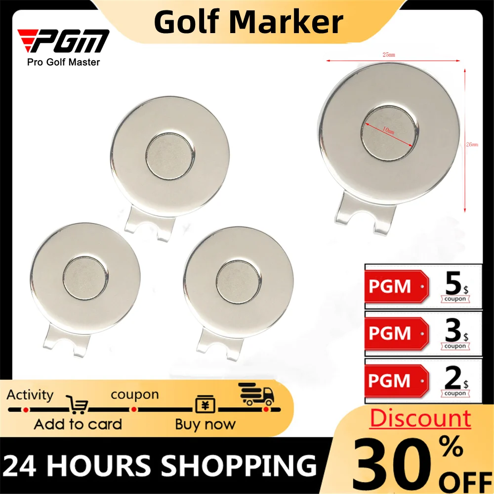 

4 шт., магнитный держатель для шляпы для гольфа