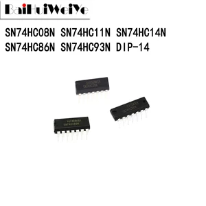 10PCS SN74HC86N SN74HC93N SN74HC08N SN74HC11N SN74HC14N DIP-14 New Good Quality Chipset