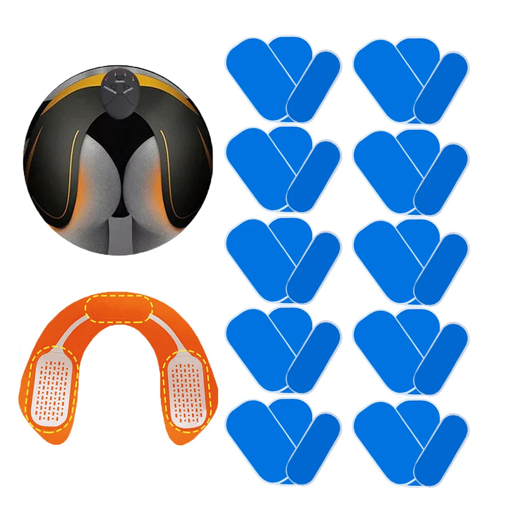 

Сменные магнитные гелевые подушечки, стимулятор мышц, тренировочный тренажер для бедер, массажер для тела, пластыри для фитнеса, массажные подушечки из АБС-пластика многоразового использования