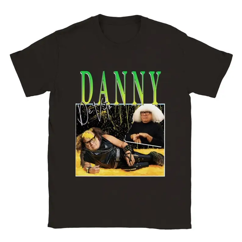 

Danny DeVito Homage T-Shirt Tee Top US Movie Director Film Icon Retro 80's 90's Vintage Funny Gift Always Sunny