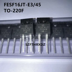 10pcs 100% New Imported Original FESF16JT-E3/45 FESF16JT TO220FP ultra fast rectifier