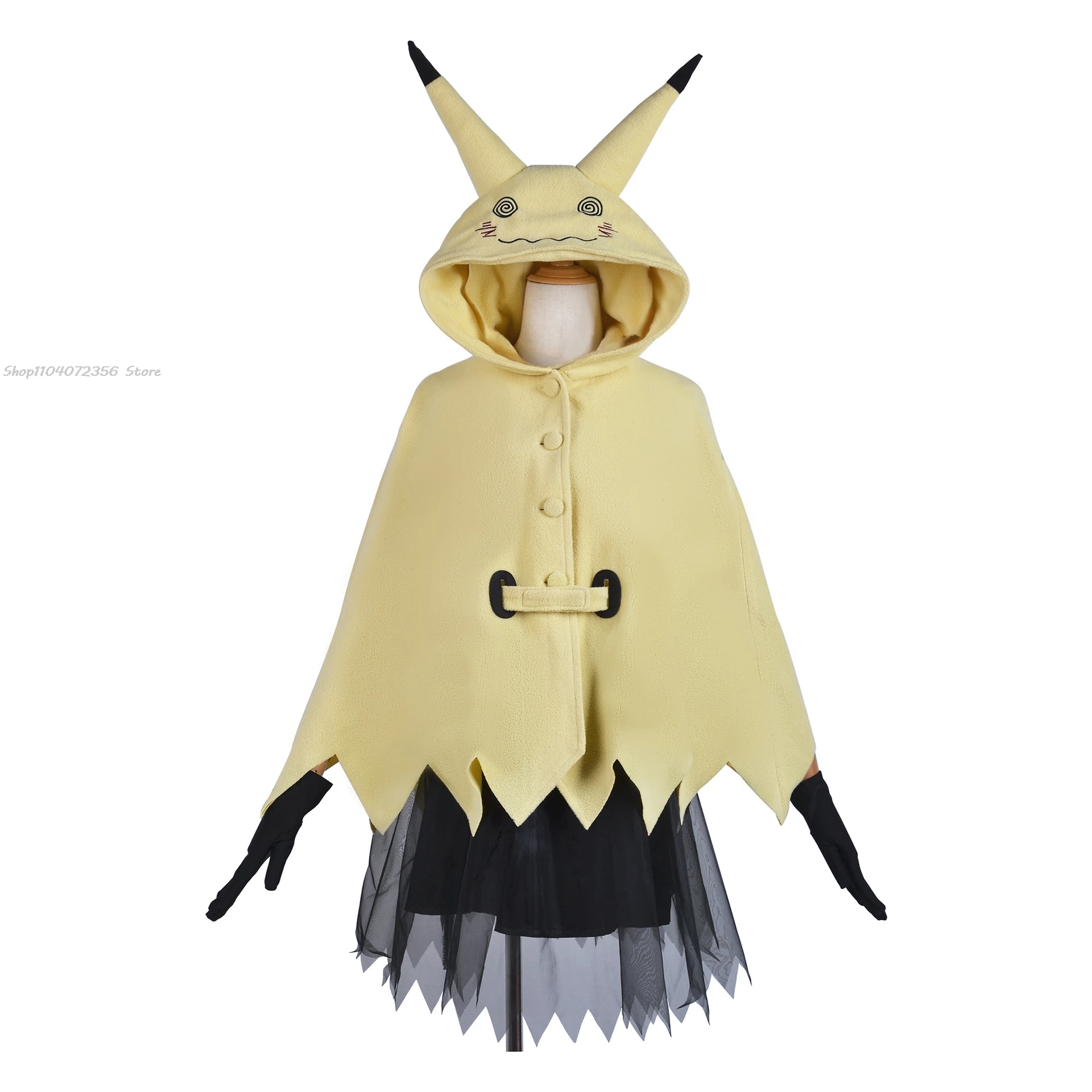 Аниме Мимикю Косплей Костюм Одежда Хэллоуин Вечеринка Comic-con Карнавальная