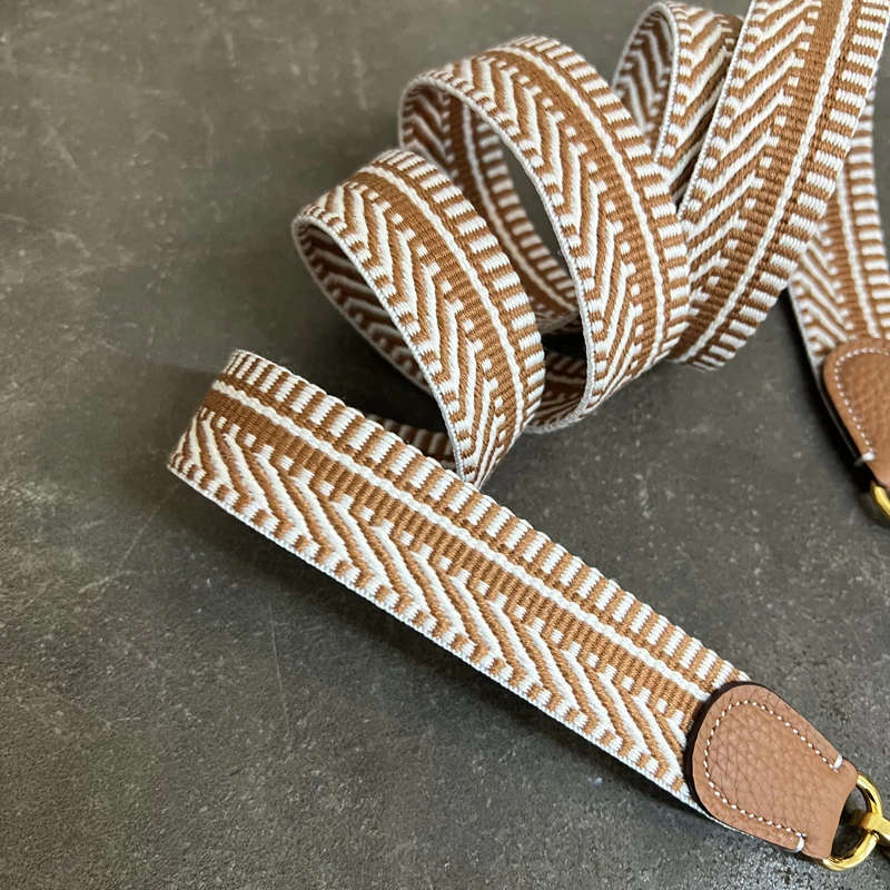 1-inch Wide Latest Canvas Belt Shoulder Strap Is Applicable To Kelly Bag Picotin Bag Shoulder Strap Accessories Steel Buckle