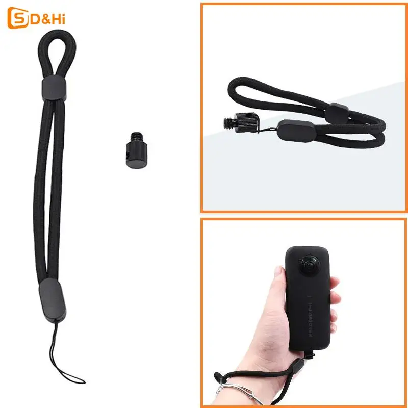 

Wrist Hand Strap Anti-slip Anti-lost Rope Strap Lanyard Mount Holder Clip Hand Wrist Strap for ONE X2 Insta360 X3 Camera Acc