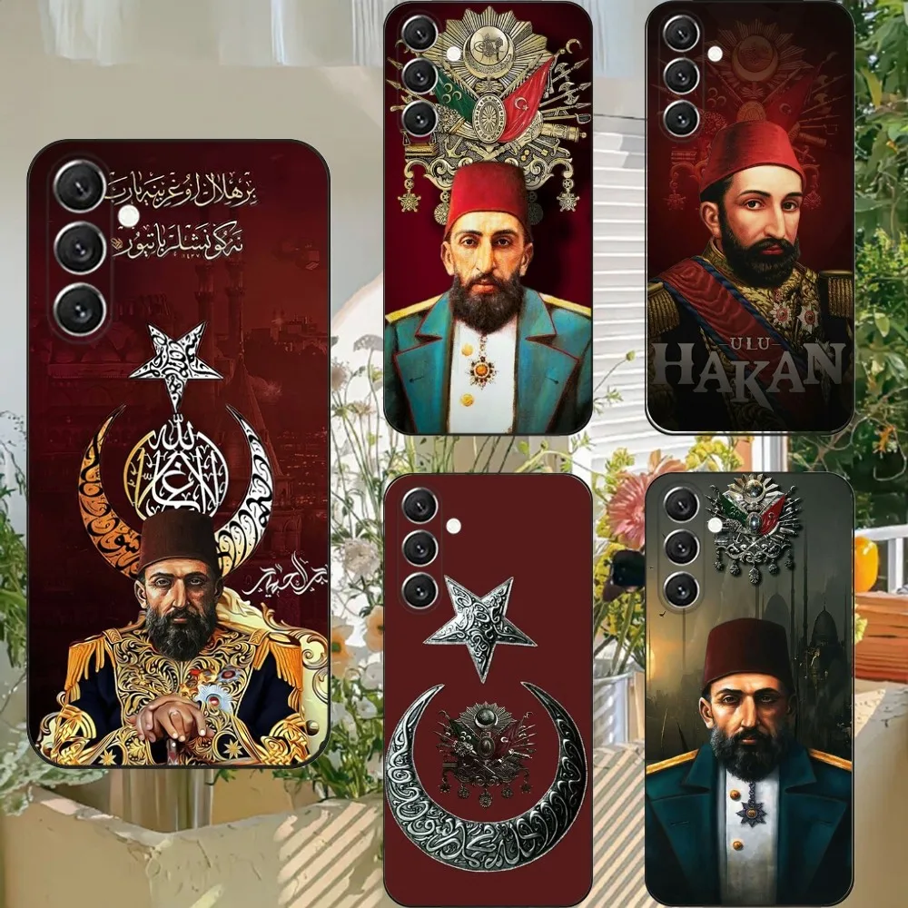 II Abdulhamid Phone Case For Samsung S21 S22 Ultra S20 S30 plus S23 ultra 5G Silicone Cover