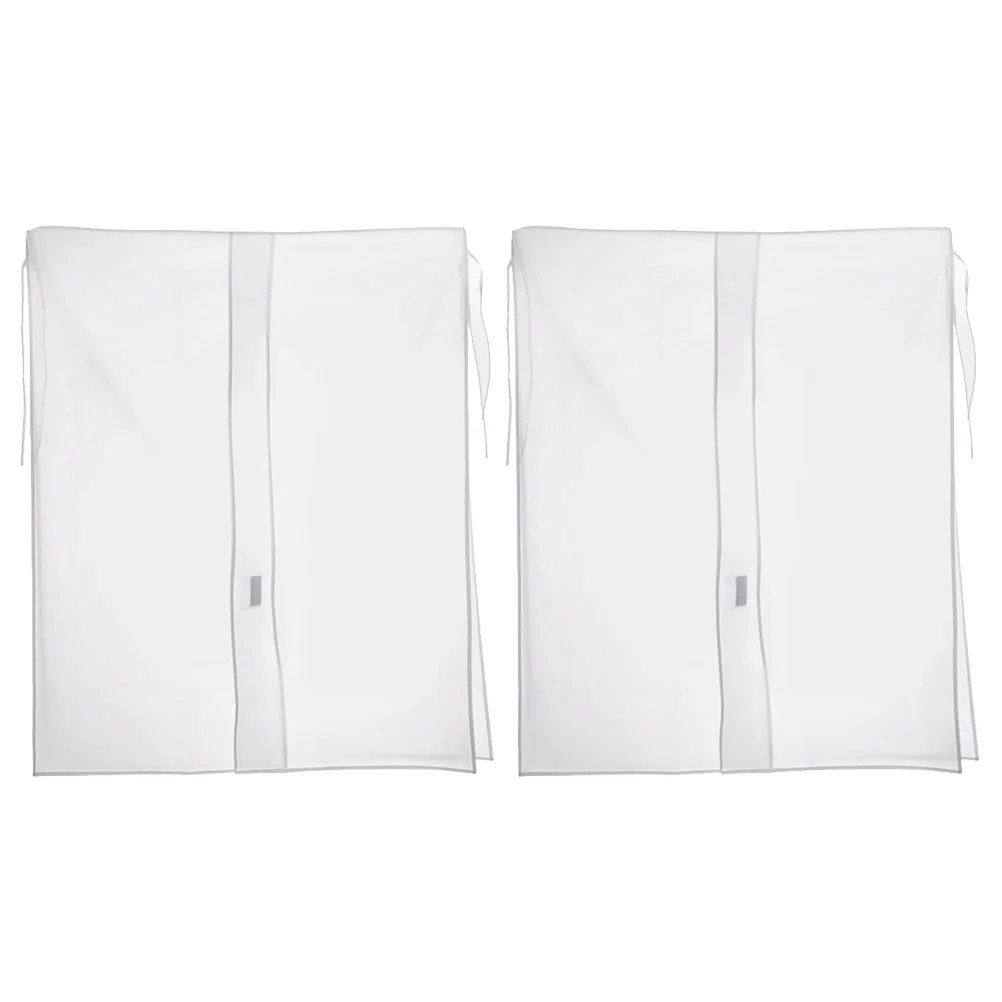 2 шт. Peva пылезащитная куртка вешалки для одежды защитные чехол подвесной шкаф