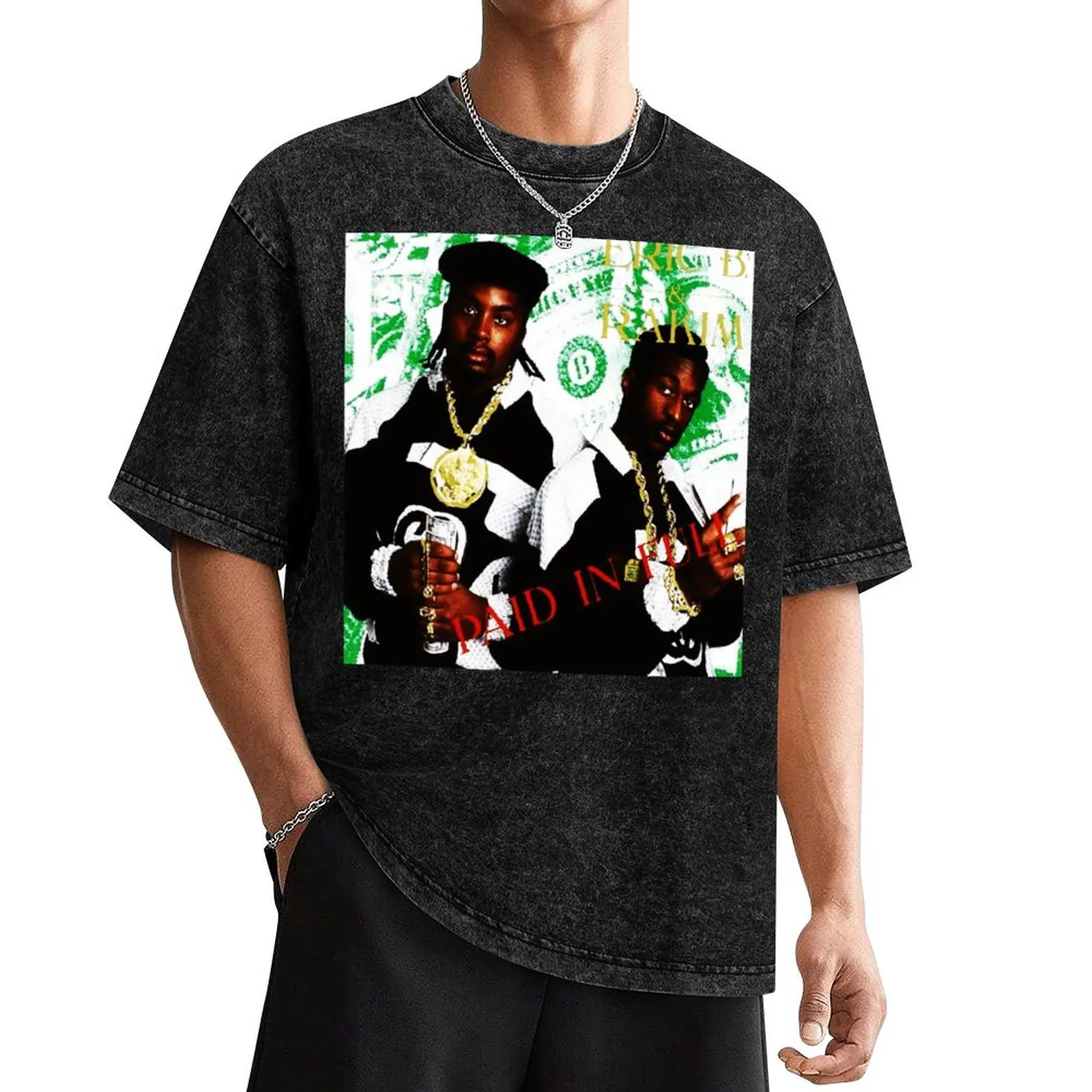 Футболка Eric B &amp Rakim Paid In Full хлопковая