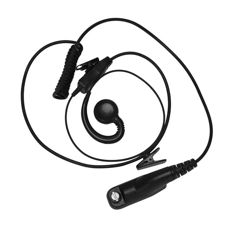 

Однопроводный наушник с усиленным кабелем для радиостанций Motorola APX4000 APX6000 APX7000 APX8000 XPR6100 XPR6550 XPR6350