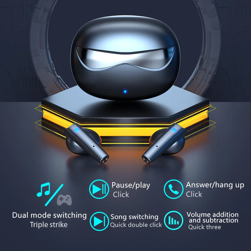 

Беспроводная Bluetooth-гарнитура M23 TWS, прозрачные наушники, наушники, стерео звук для Xiaomi, Samsung, Huawei, iphone, Oppo