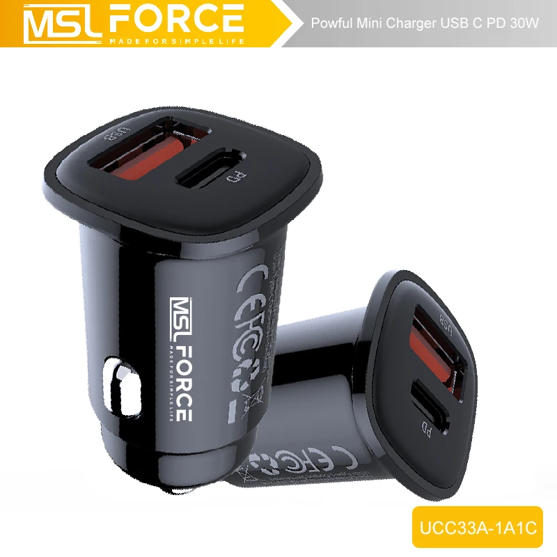 

PD 30W USB Car Charger Quick Charge 4.0 QC4.0 QC3.0 QC SCP 5A Type C 30W Fast Car USB A Charger For iPhone Xiaomi Mobile Phone