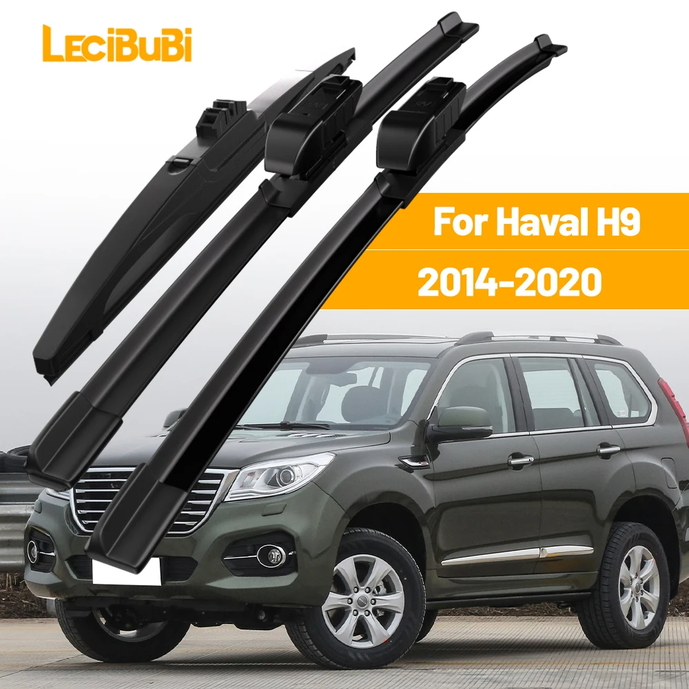 

Комплект Передних И Задних Дворников Great Wall Haval H9 2014-2020, Резиновые Щетки Стеклоочистителя Для Автомобилей, Черные