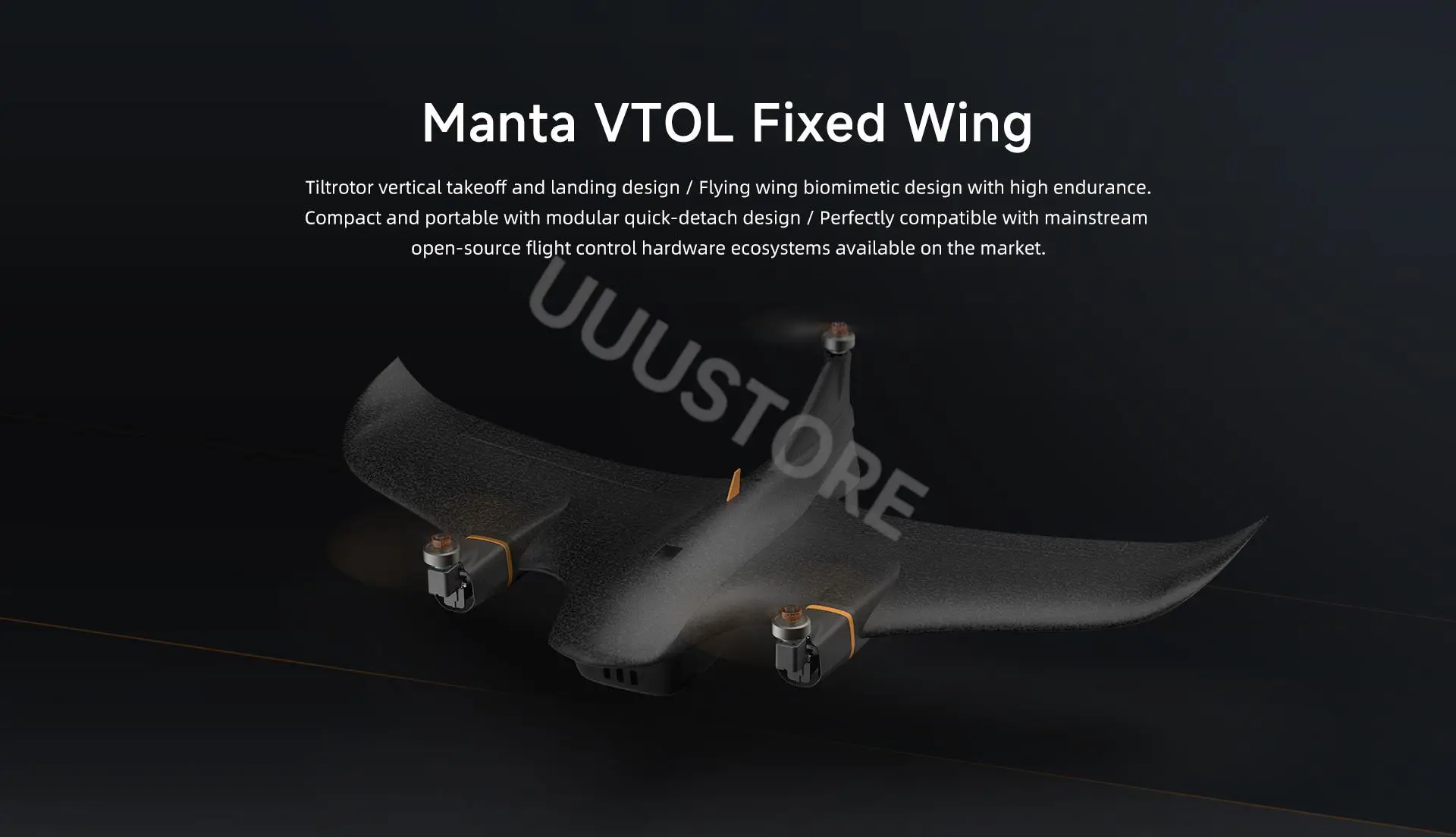 Новинка, FIMI Manta VTOL, летательный аппарат с неподвижным крылом FPV, искусственный самолет с ANN2, гибридная модель VTOL STOL, уличные хобби-игрушки