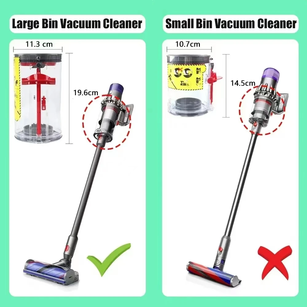 Большой пылесборник для Dyson V11 V15 SV14 SV15 SV22 канистра пылесоса/сменное ведро пыли