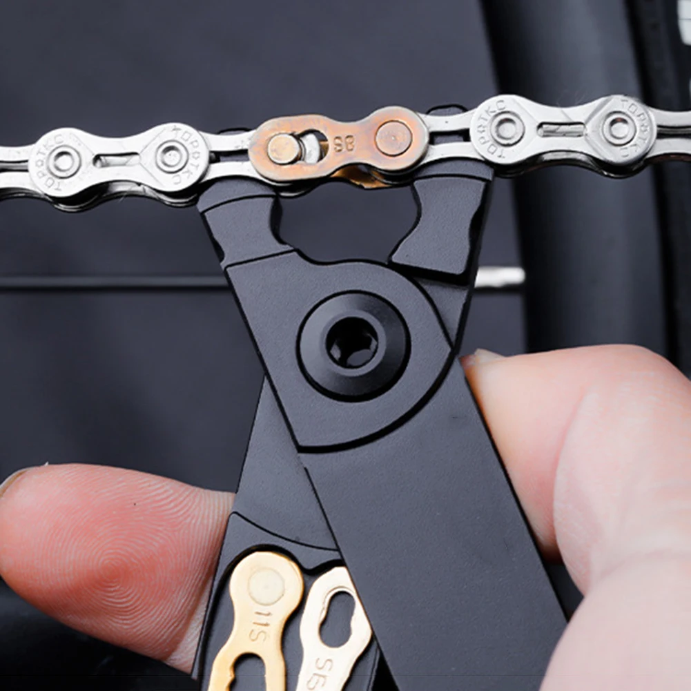 Aluminum Alloy Bicycle Master Link Repair Tool Chain Pliers Bike Tyre Lever Valve Core Removal Integrated Repair Removal Tools