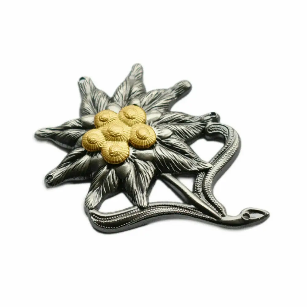 Надгробие. Значок немецкой пехотной кепки времен Второй мировой войны EM EDELWEISS