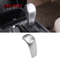 for toyota land cruiser 150 prado lc150 fj150 2010 2017 2018 gear knob cover front handle shift chrome car styling accessories