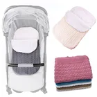 Зимний спальный мешок для детской коляски, уличный спальный мешок для малышей на осень и зиму, шерстяное матовое и плотное детское одеяло, одеяло для новорожденных