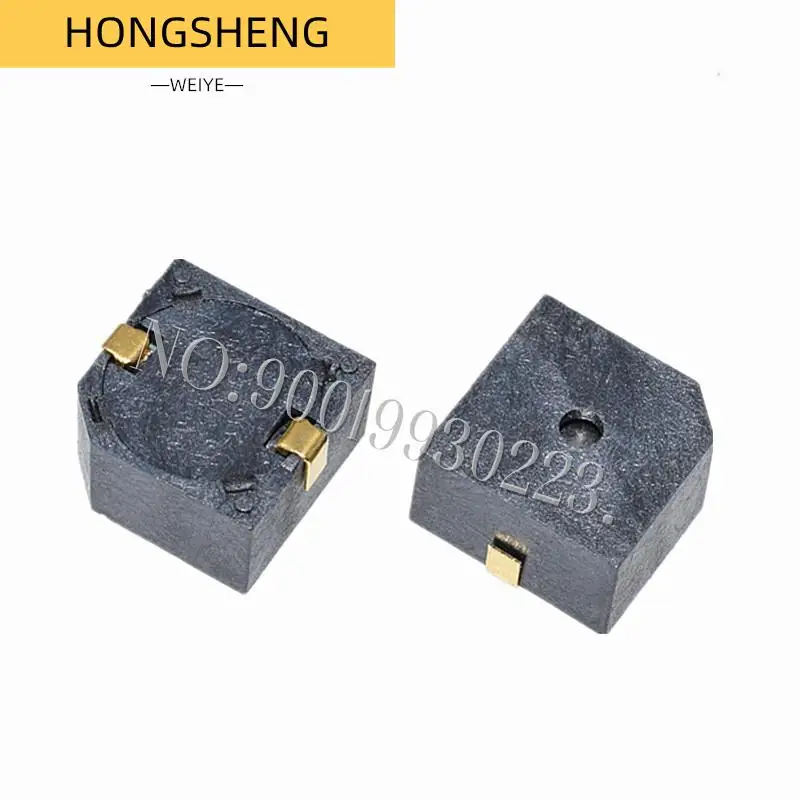 

100% New 10pcs/lot SMD active buzzer 5V HN9650B size 9.6*9.6*5mm MLT-9650