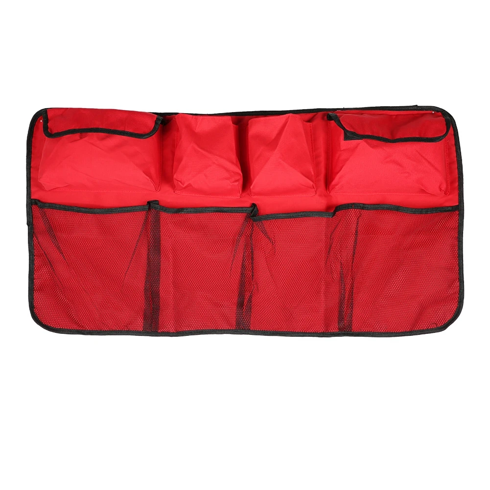 

Large Capacity Oxford Fabric Car Trunk Seat Back Organizer Storage Bag Mesh Bag Car Seat Back Bag Car Seat Back Bag Car Seat