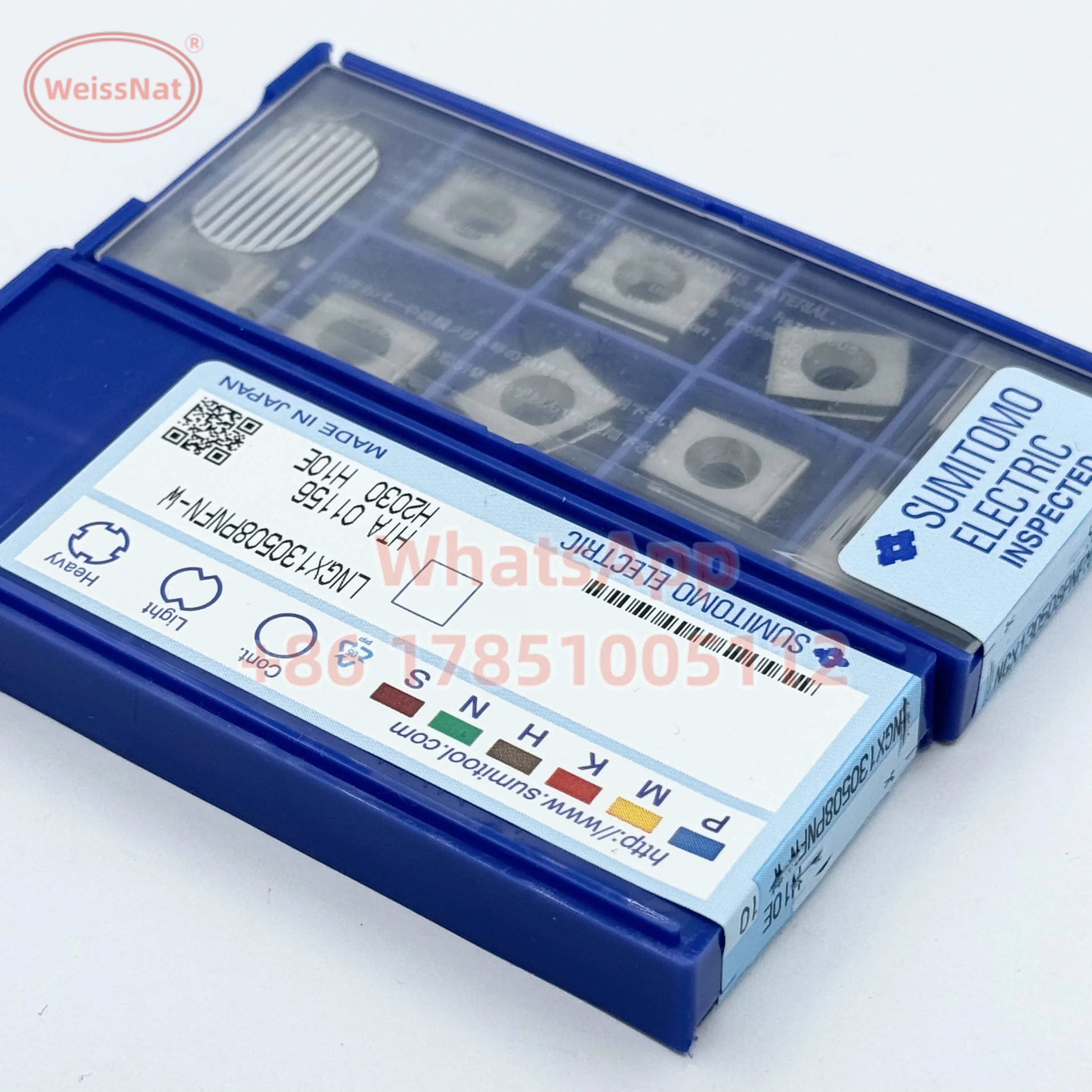 Фото Карбидная вставка SUMITOMO LNGX130508PNFN LNGX130508PNFN ACK280 H10E, вставки LNGX №2