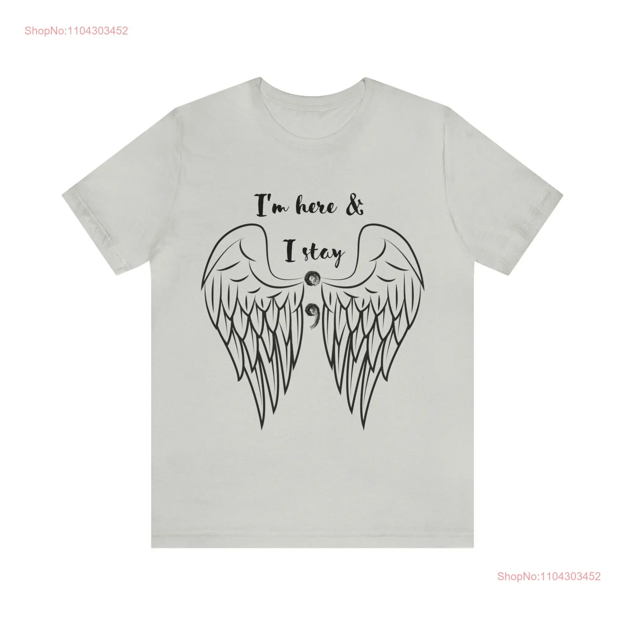 Waverly Earp Я здесь я остаю футболку с длинными или короткими рукавами