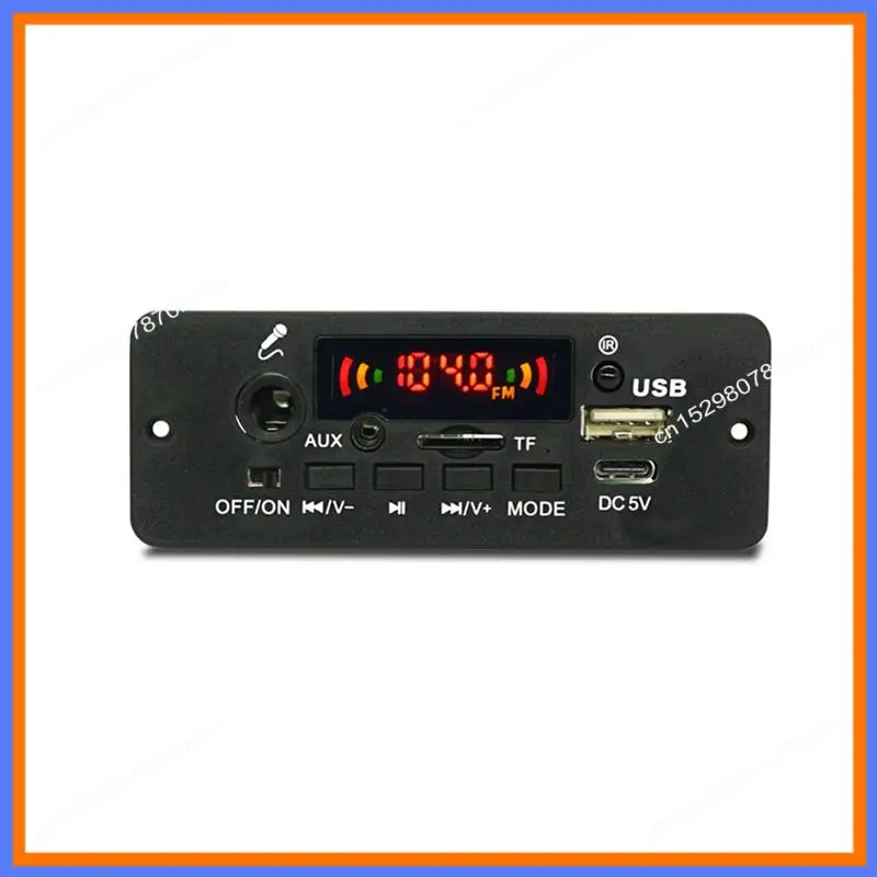 Фото BAAE Bluetooth-совместимый аудиодекодер, плата усилителя JQ-D129BT-A 2X5 Вт, аксессуар для музыкального плеера MP3 WMA WAV FLAC без потерь №5