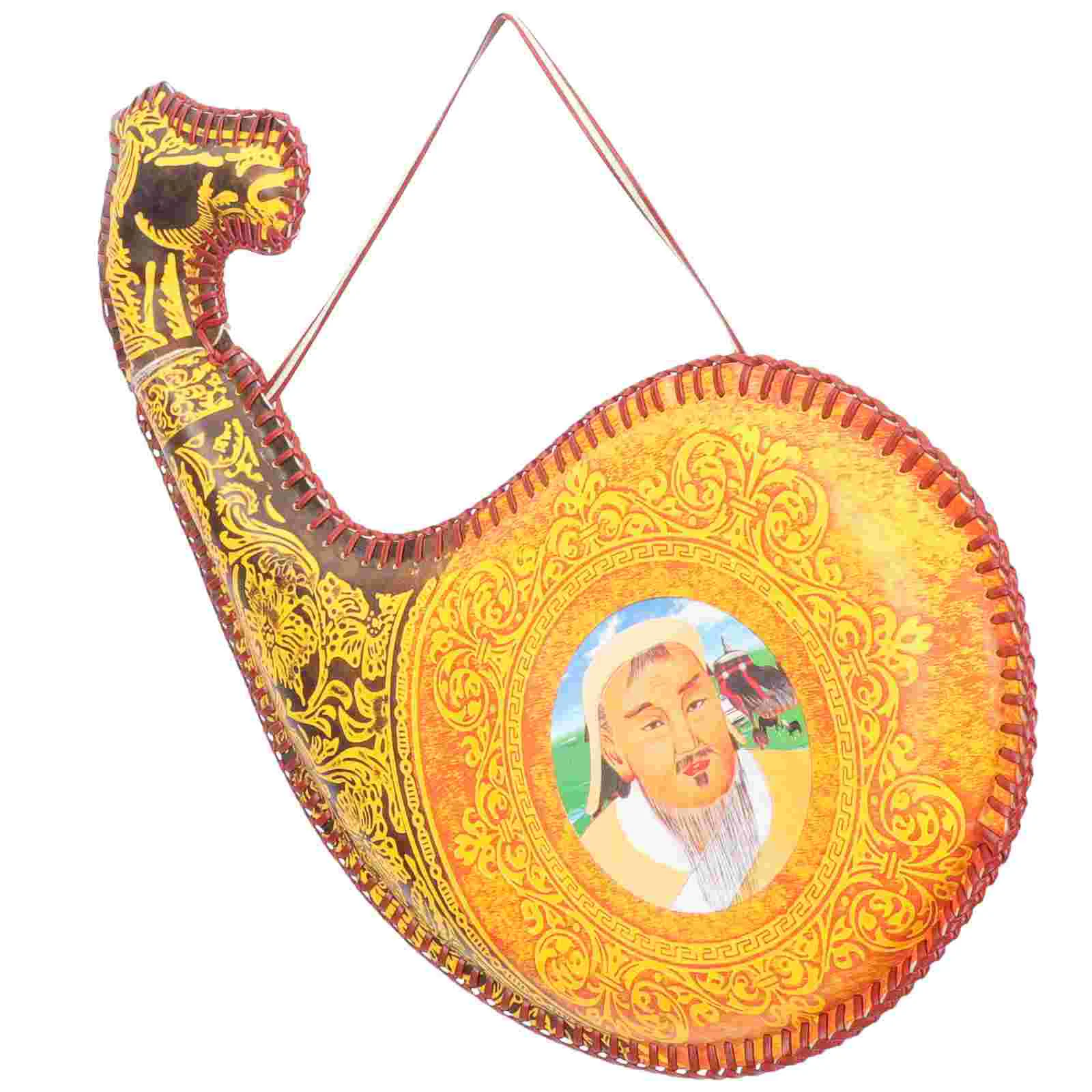 

Botacanteen Water Winebottle Decorative Travel Spanish Traditional Pouchliquor Cowboy Camping Skin Sling Wineskin Vintage Picnic