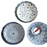 5 color dishes for serving 3 sizes compartment plate complete tableware of dishes pieces plates for food set 36 kitchen bar
