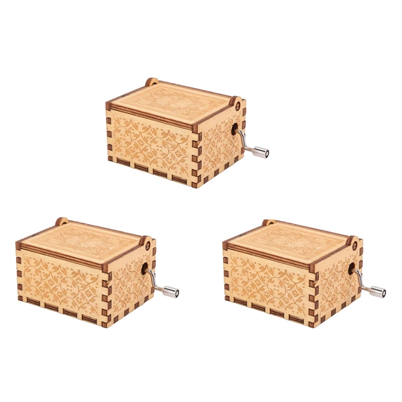 Es, Vintage Wooden Sunshine Musical Box Gifts For Birthday/christmas