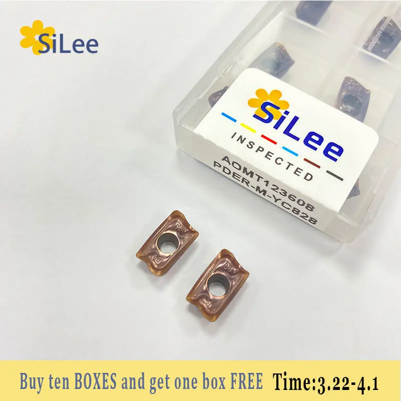 

10 шт. карбидная вставка AOMT123608 одноранговый M ЧПУ механический фреза токарный инструмент металлический стальной токарный инструмент