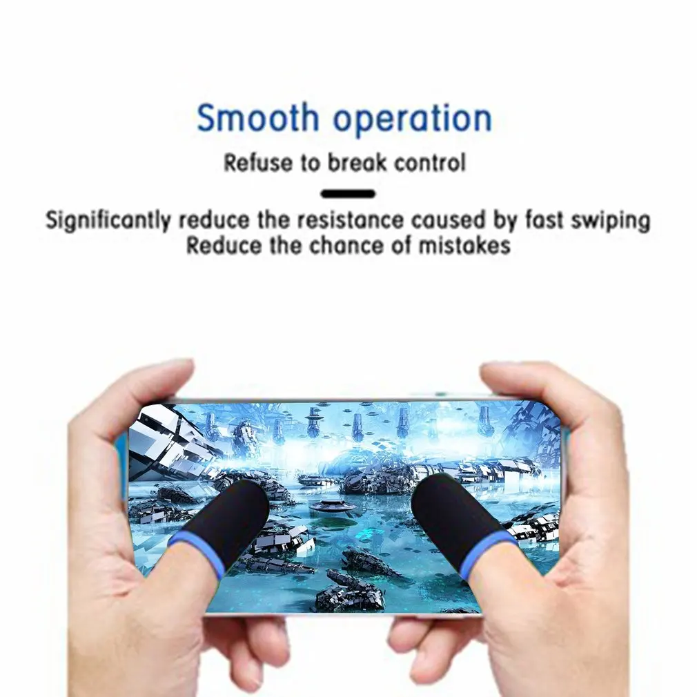 

Новые игровые перчатки для геймпада с защитой от пота, дышащие перчатки для игр на мобильном телефоне, чехол для пальцев с сенсорным экраном