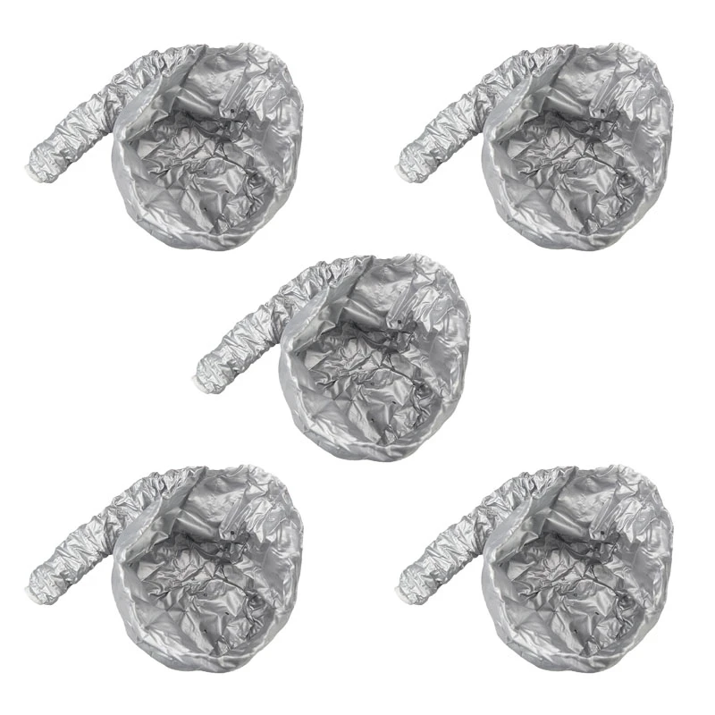 

5 Pieces Hair Drying Care Cap Barber Shop Salon Adjustable Drying Cover Hair Drying Cap Hair Care Salon