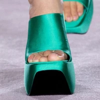 2022 new summer new super high heel 20cm pumps sexy nightclub womens shoes large size 43 high heel platform shoes 16cm