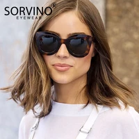 sorvino 2020 retro oversized cat eye sunglasses women luxury brand designer 90s tortoiseshell cateye sun glasses shades sp107
