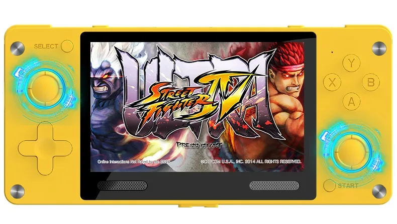 

Newest Design Dual 3D Rocker Portable Console built-in 2986 N64 PS Games Handheld Game Player Classic TV Video Console