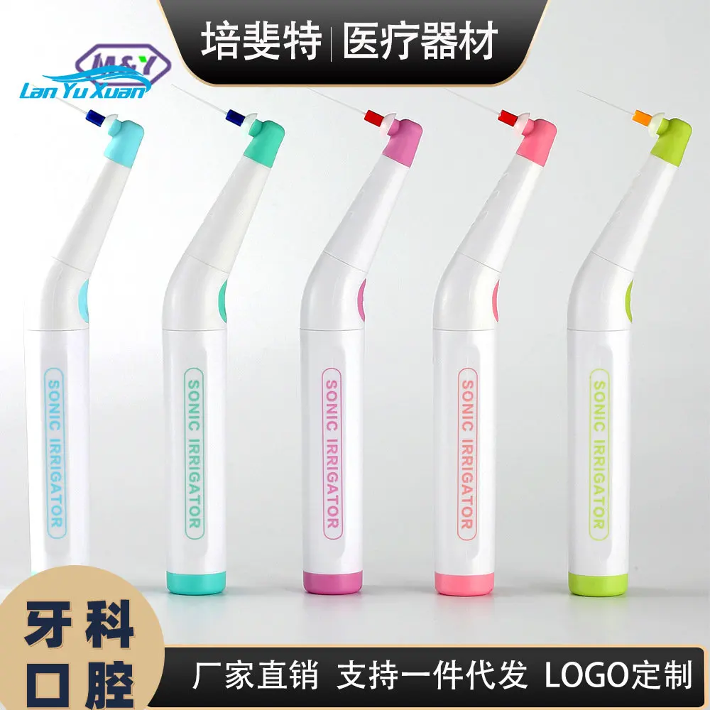 

Den-tal wireless ultrasonic cleaning instrument for removing calcium compounds with high power, and strong penetration