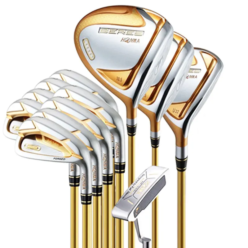 2023 New Golf club HONMA S-07 4 star Golf complete clubs Driver+fairway wood+irons+putter graphite shaft cover