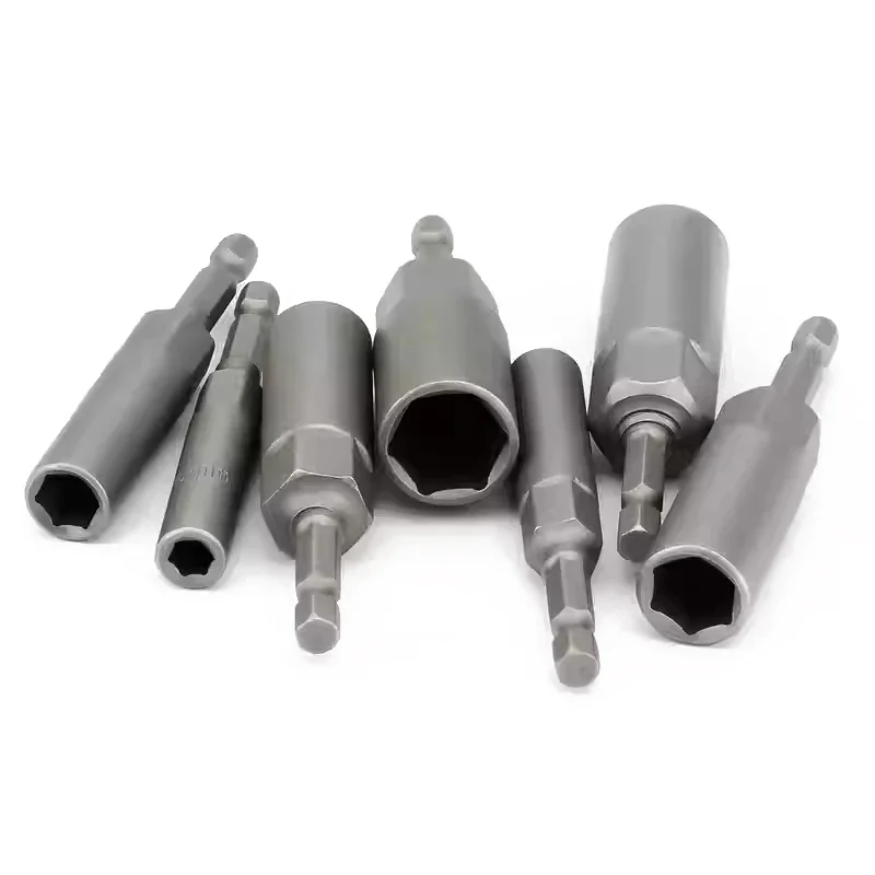 1 шт. удлиненная гайковертка сверло длина 80 мм без магнитного ударного гнезда