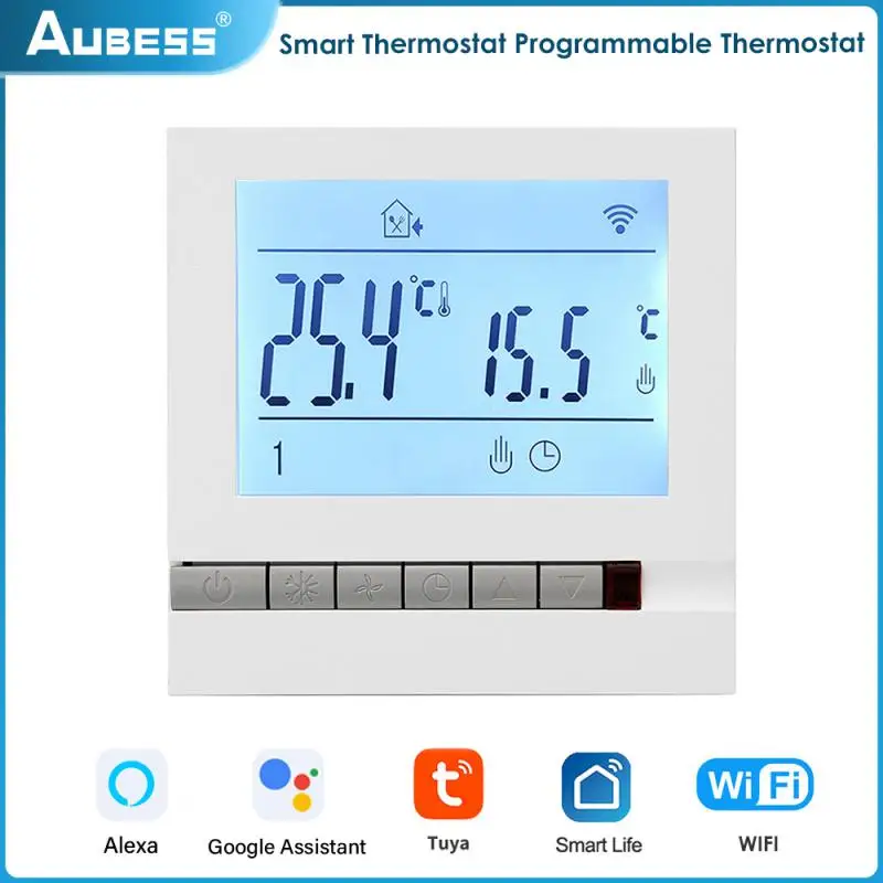 

Tuya GA GB GC WiFi Graffiti Smart Temperature Controller GAS Water Smart LCD Programmable Thermostat Temperature Controller