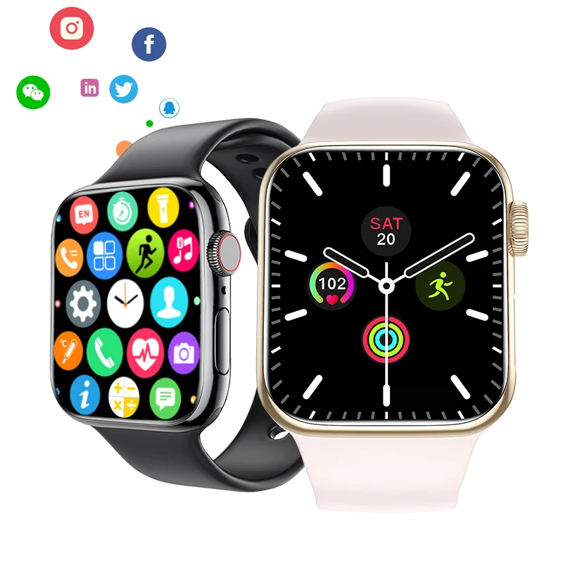 NEW Smart Watch For Men 1.95 Inch Bluetooth Call Waterproof Sports for Amazfit Xiaomi Apple Watch Series 7 Free Shipping Items