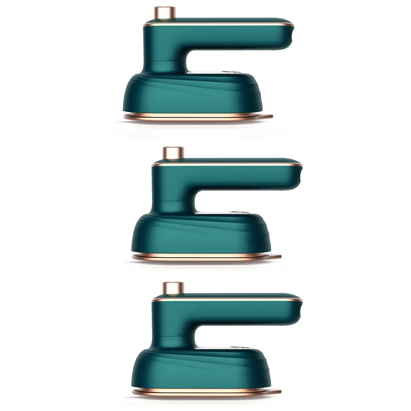 

3X Mini Iron Handheld Wet And Dry Double Hot Generator Portable Garment Steamer Home Travelling EU Plug