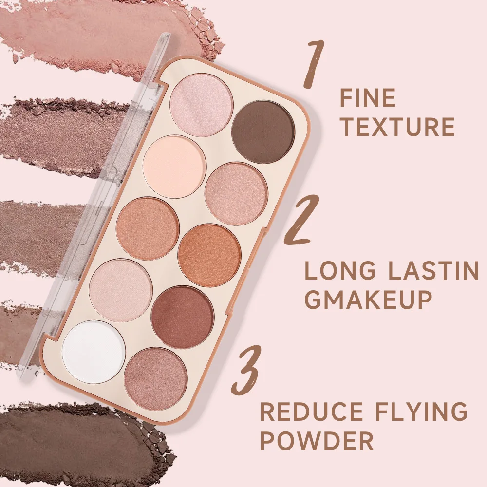 MISS ROSE 10 цветов блестящие пигменты телесный хайлайтер палитра ярких хайлайтеров