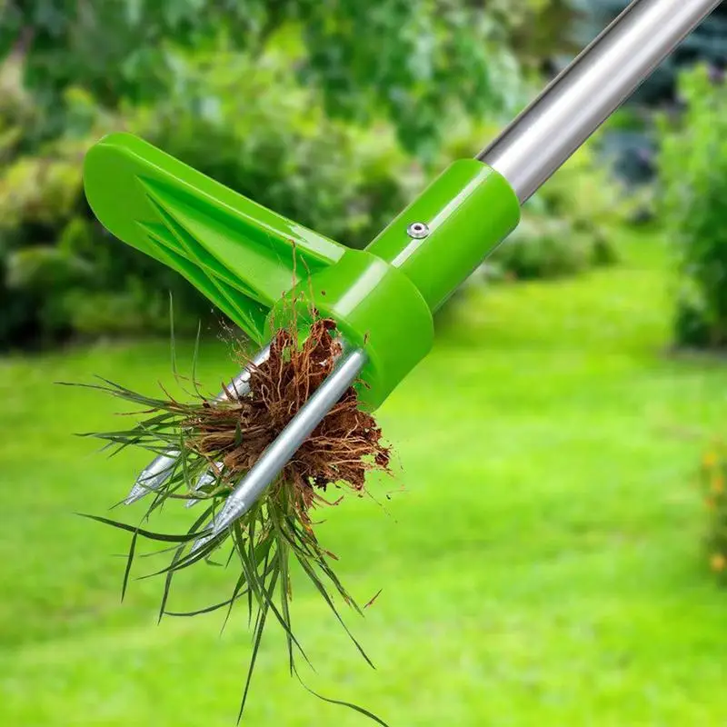 

Garden Weed Puller Stand Up Remove Weeding Tool Long Handle Hand Weeding Tool Portable Manual Weeder With Foot Pedal For Lawn