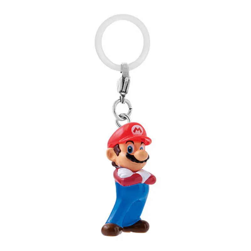 Фото Оригинальный коллекционный сувенир Bandai Super Mario Mejirushi: аксессуары в шарах-гашапонах (Марио, Луиджи, Тоуд, Йоши, Билл Болт, Шай Гай) №2