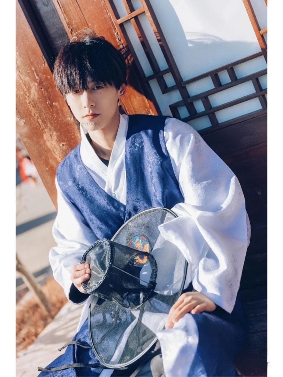 Корейский ханбок традиционный корейский стиль свадебный костюм атласная