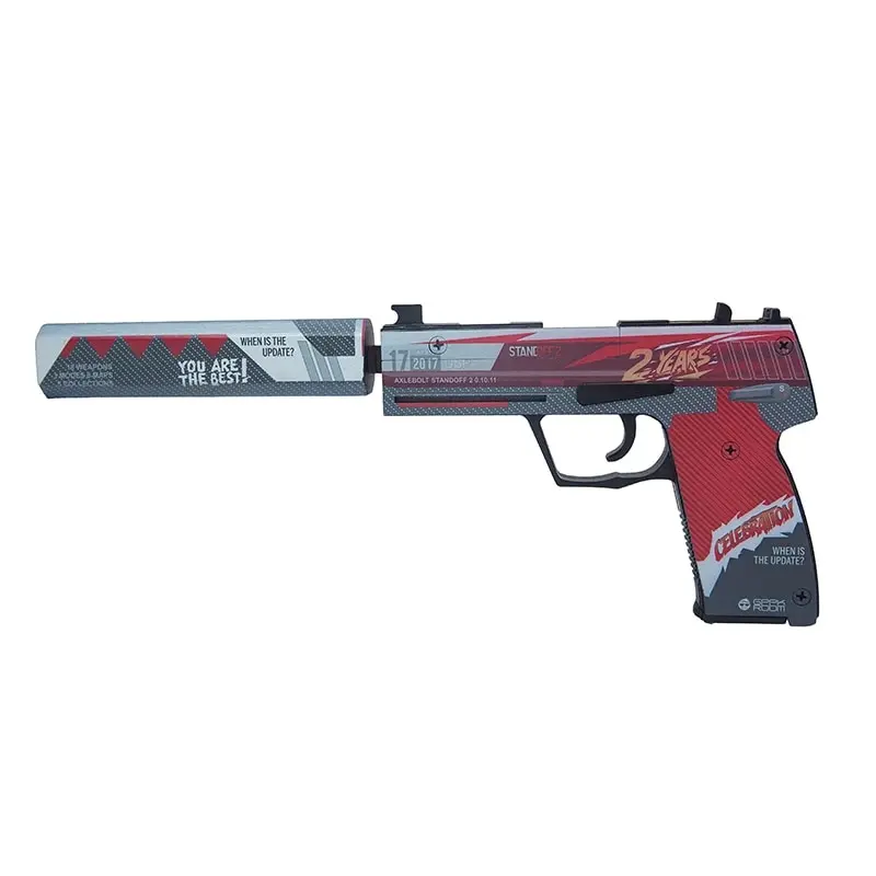 Игрушечное оружие автомат ак 47 резинкострел стикеры st (1 5 6) юсп пистолет с