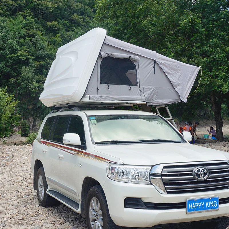 

I RONIX Camping Aluminum Rooftop Tent Car Triangle Hard shell Roof Top Tent For Outdoor Camping Hiking Top Roof Car Tent