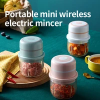 electric garlic masher sturdy meat crusher meat grinder durable mini crusher chopper usb charging for crushed garlic ginger chil