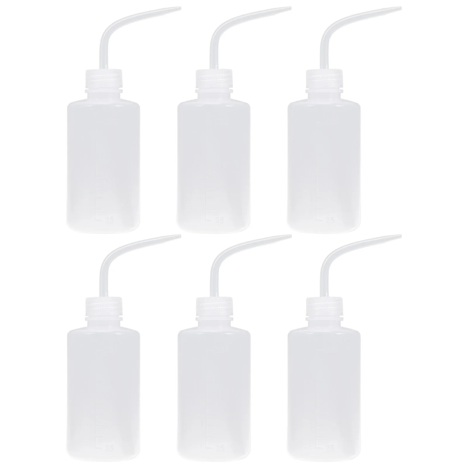 

6 Pcs Plastic Condiment Squeeze Bottles Ldpe Empty Plastic Condiment Squeeze Scale Plastic Plastic Condiment Squeeze Graduated